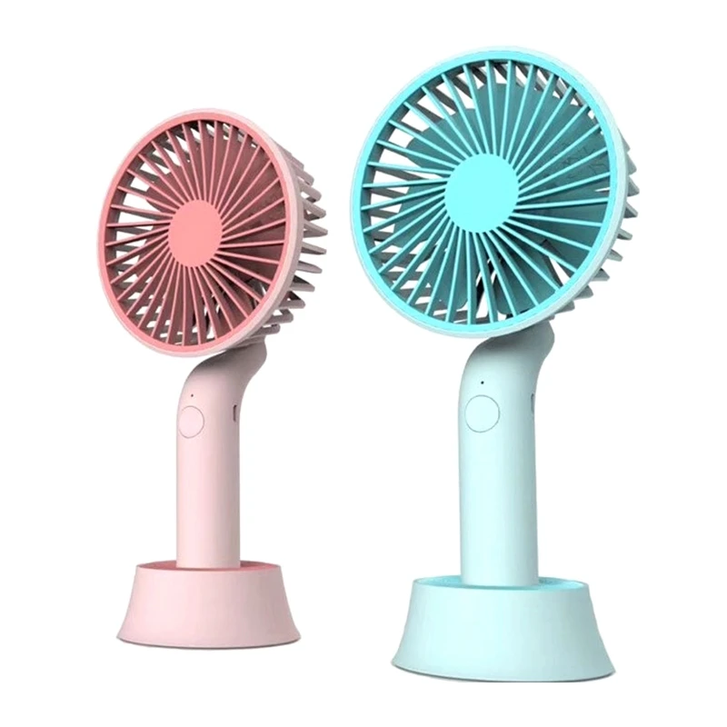 

Portable for Fan Handheld USB Rechargeable Fan Appliances Desktop Air Cooler Outdoor Travel Hand Fan