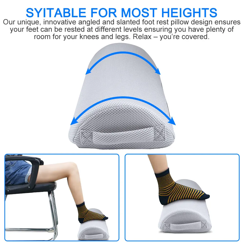 Эргономичная подушка для ног подставка под столом пенопластовая дома компьютера