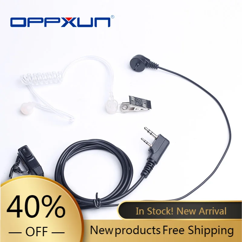 

Рация PTT, микрофон, наушник для Kenwood BaoFeng UV-5R, аксессуары BF-888s, UV-82, TG-UV2 Plus, акустическая гарнитура, Воздушная трубка UV-5RA