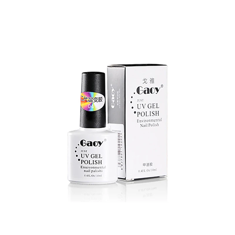 Гель-лак для ногтей 10 мл меняющий цвет при температуре УФ-дизайн товары