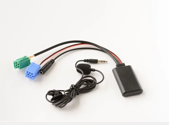 Hands Free и Bluetooth аудио адаптер Busic AUX IN ISO 6Pin для Renault Espace Twingo Scenic Лагуна радио Updatelist