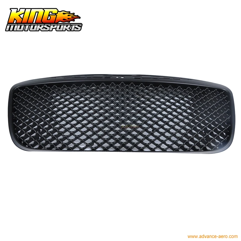Подходит для 2011 2014 Chrysler 300 300C B стиль Черная передняя сетка гриль решетка США