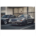 Постеры Nissan Skyline GT-R R32, Классические Постеры с изображением японских машин JDM, холст картины, настенные декорации, Декорации для комнат