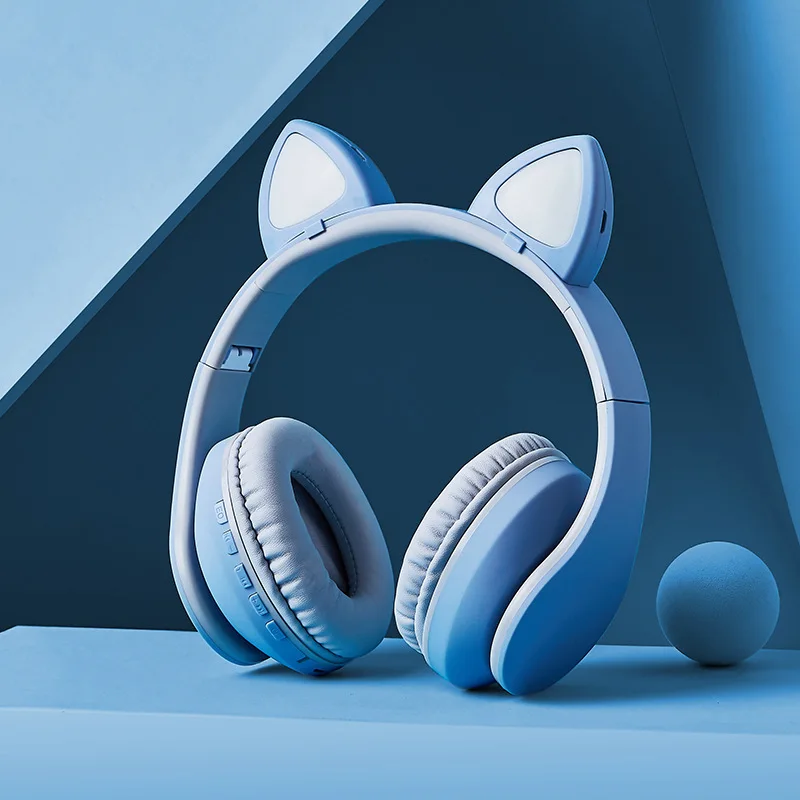 Беспроводные игровые музыкальные Bluetooth-наушники стерео гарнитура с тяжелыми