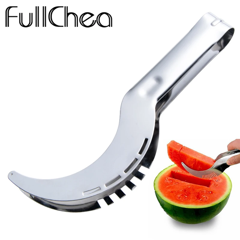 FullChea кухонные инструменты Нож для арбуза Дыня резак из нержавеющей стали