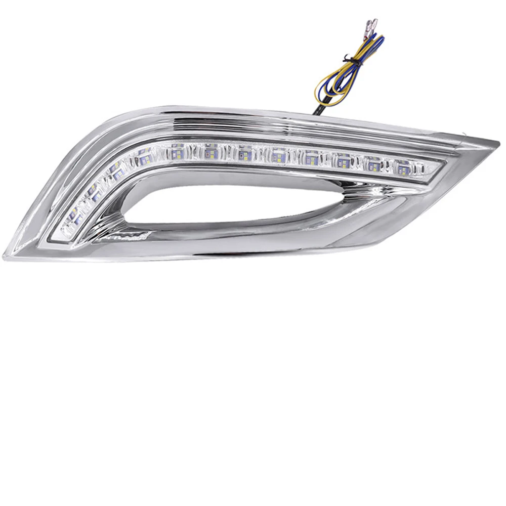 Для Hyundai Sonata YF 2011 2012 2013 2014 дневные ходовые огни светильник отложным воротником
