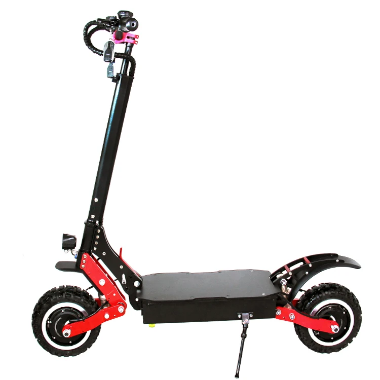 Внедорожник 11 дюймов 4000 Вт для взрослых двухколесный мобильный скутер