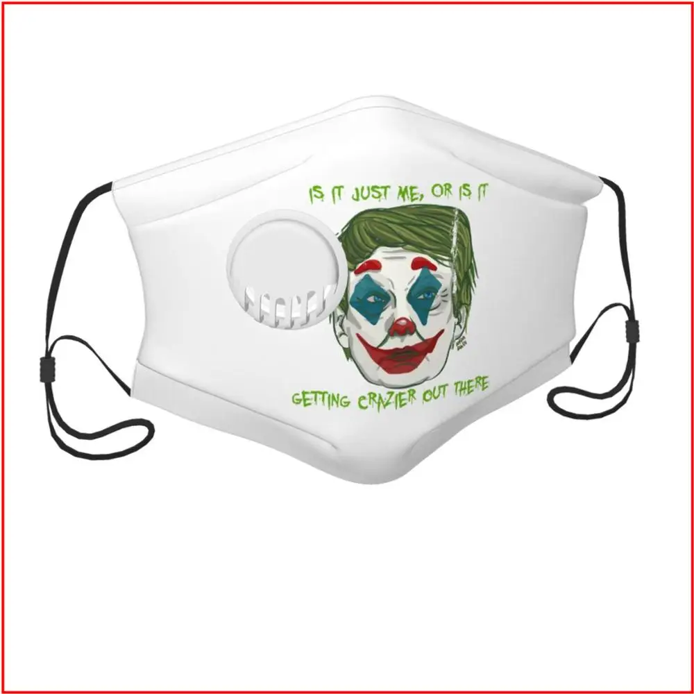 

TRUMP THE CLOWN Kids Men Women face mask Designer Funny Fishing Cooling Designs Masks for Germ Protection