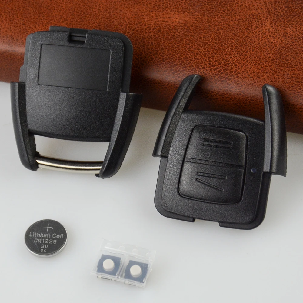 OkeyTech 2 кнопки дистанционного ключа автомобиля оболочки для Opel Vauxhall Astra Zafira Omega Vectra Замена чехол брелок аксессуары