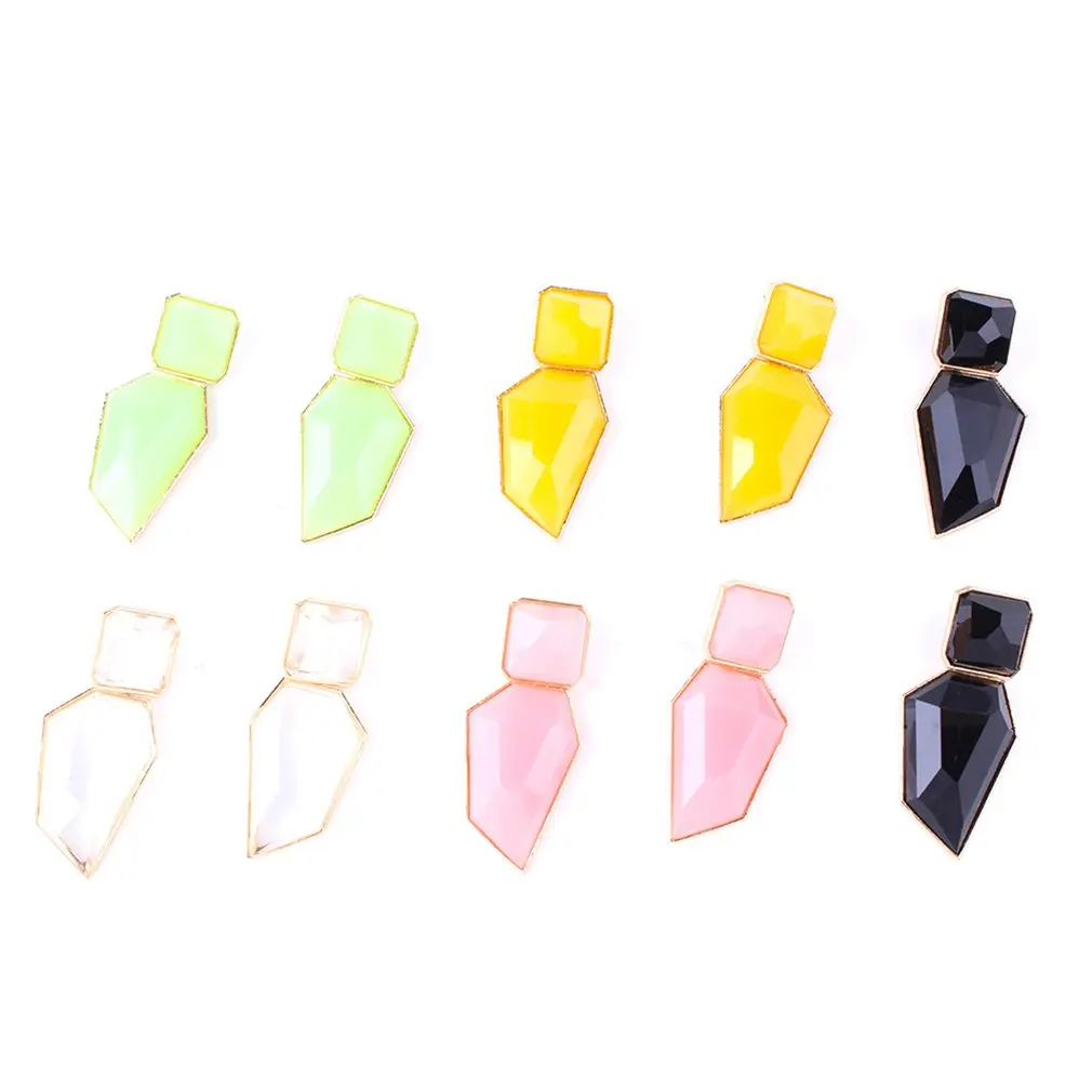 Женский роскошный камень кулон серьги для женщин Свадебные Висячие ювелирные