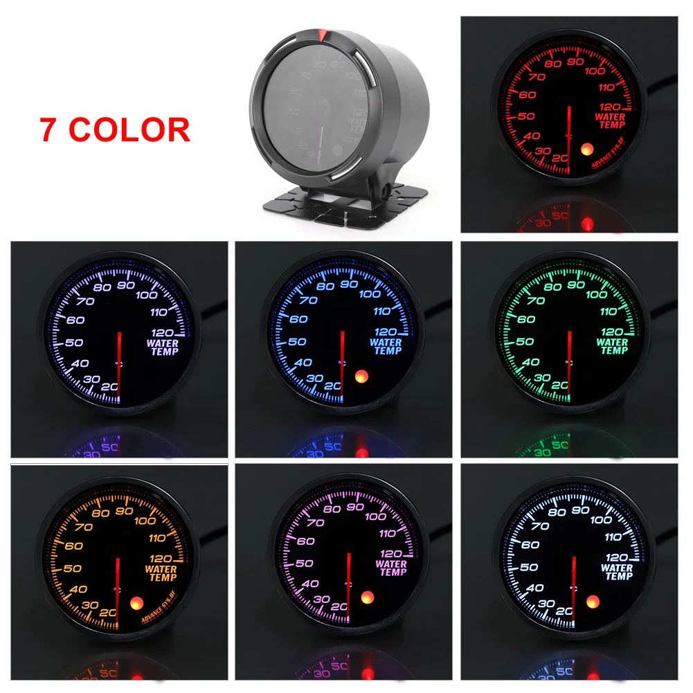 7-цветный датчик температуры воды Steppe Двигатель электронный 2.5in модификация