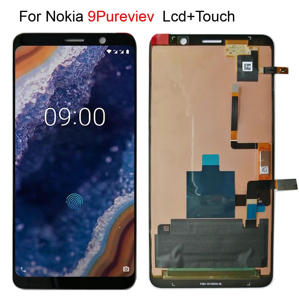 Новый ЖК экран для Nokia 9 Pureview 9C TA 1004 1005 дисплей + дигитайзер сенсорного стекла в