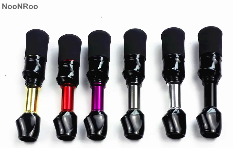 

SKSS-LS +Metal tube +Trim Ring + EVA Grips Reel Seat SET Bright Black Color DIY Reel Seat Repair fishing Rod Components