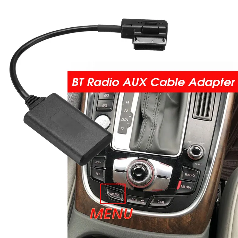 AMI MMI Bluetooth ModuleAdapter Aux кабель беспроводной аудио вход радио медиа интерфейс для Audi Q5