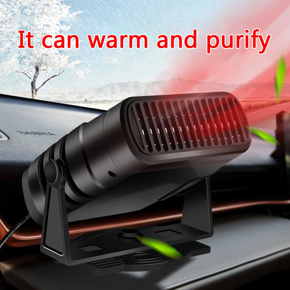 

Air Cooler Fan Windscreen Demister Defroster Car Heater Portable Heating Device Outdoor Personal Car Decoration