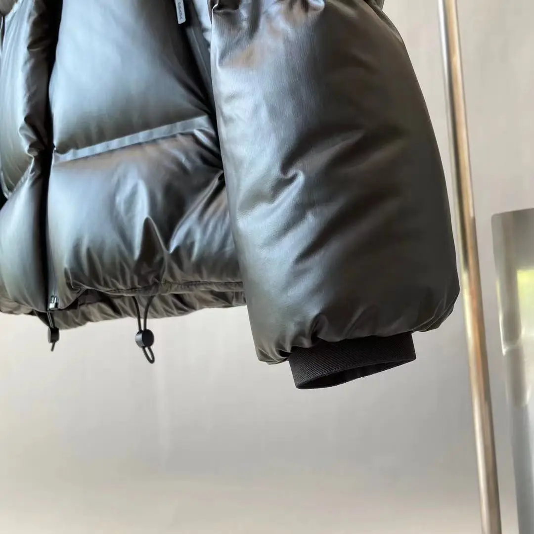 Мужской водонепроницаемый пуховик с капюшоном белый защитой от ветра Толстая