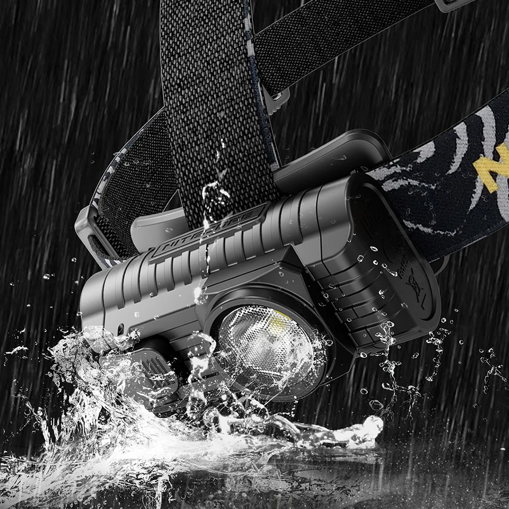 Налобный фонарь Nitecore HA23 2 аккумулятора AA 2500 мА · ч водонепроницаемый светильник