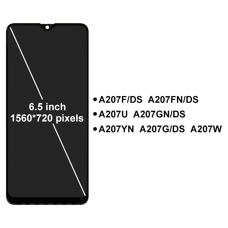 6 5 &quotОригинальный ЖК дисплей для Samsung Galaxy A20S A207 сенсорный экран дигитайзер