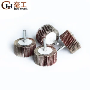 1 шт. P80 # жалюзи Daibing рабочее колесо шлифовальная наждачная бумага с откидной головкой 6 мм оправка стержня для роторного мини-инструмента для полировки