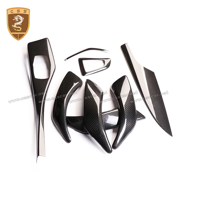 Внутренняя отделка из настоящего углеродного волокна набор для приборной панели