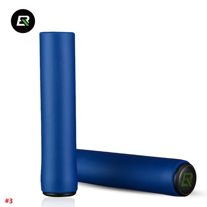 ROCKBROS велосипедные ручки MTB Мягкие силиконовые губчатые накладки на Анти занос