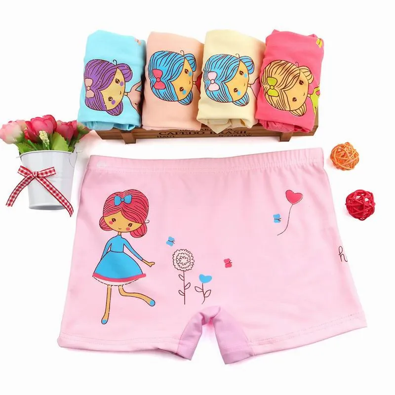 Трусики для девочек хлопковые с милым бантиком разные цвета 1 шт. 5 цветов От 6 до 12