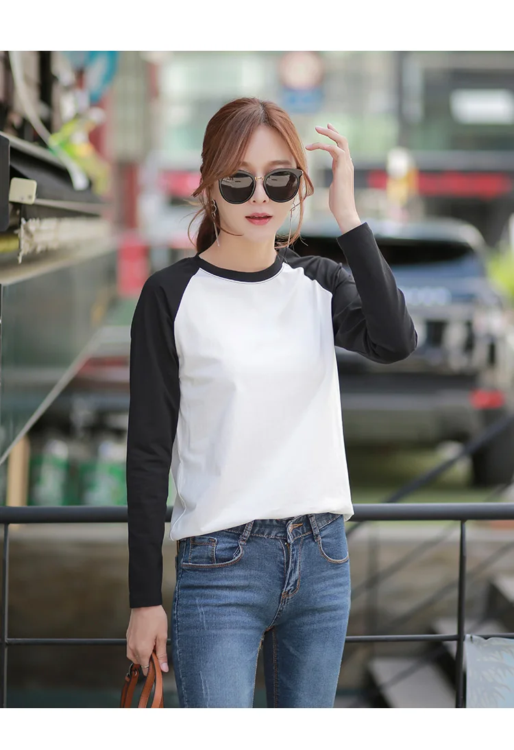 

T-shirt Women 2019 New Women black White T Shirt summer Cotton T shirt