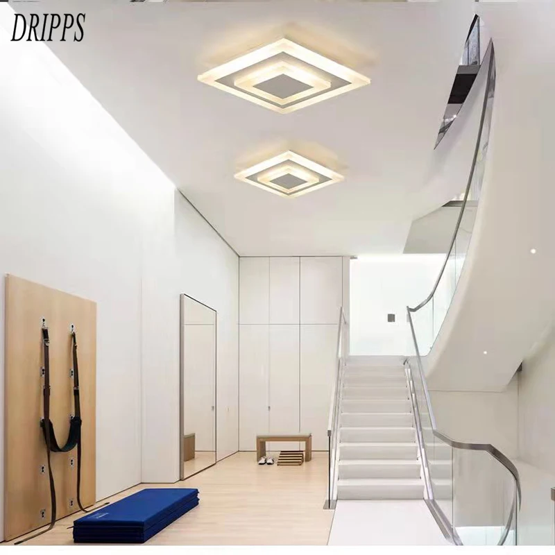 

Современный светодиодный светильник для коридора, потолочный светильник для коридора, балкона, лампа для гардероба, лампа для гостиной, спальни, Прямая поставка с завода