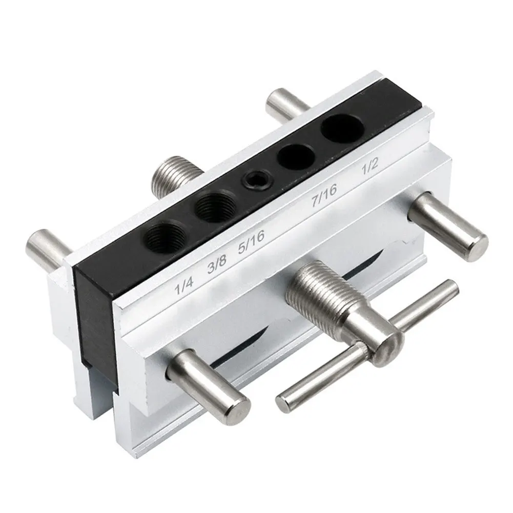 

Dowel Jig Kit Woodworking Punch positioner Dowelling Jig for Furniture Fast Connecting Woodworking Drill Guide Kit Location