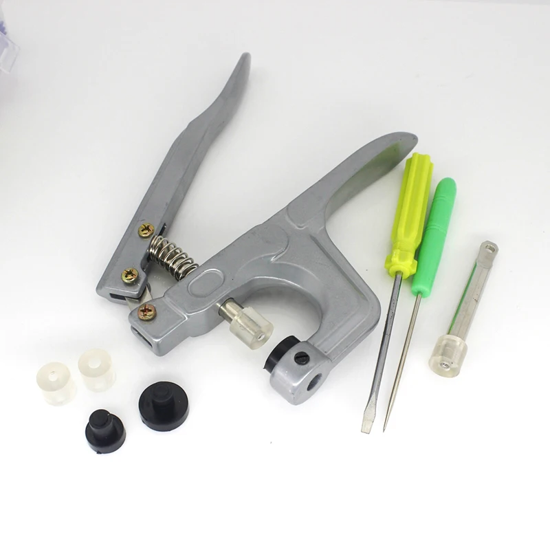 Плоскогубцы для крепления и 360 шт. пластиковые полимерные кнопки T5 набор