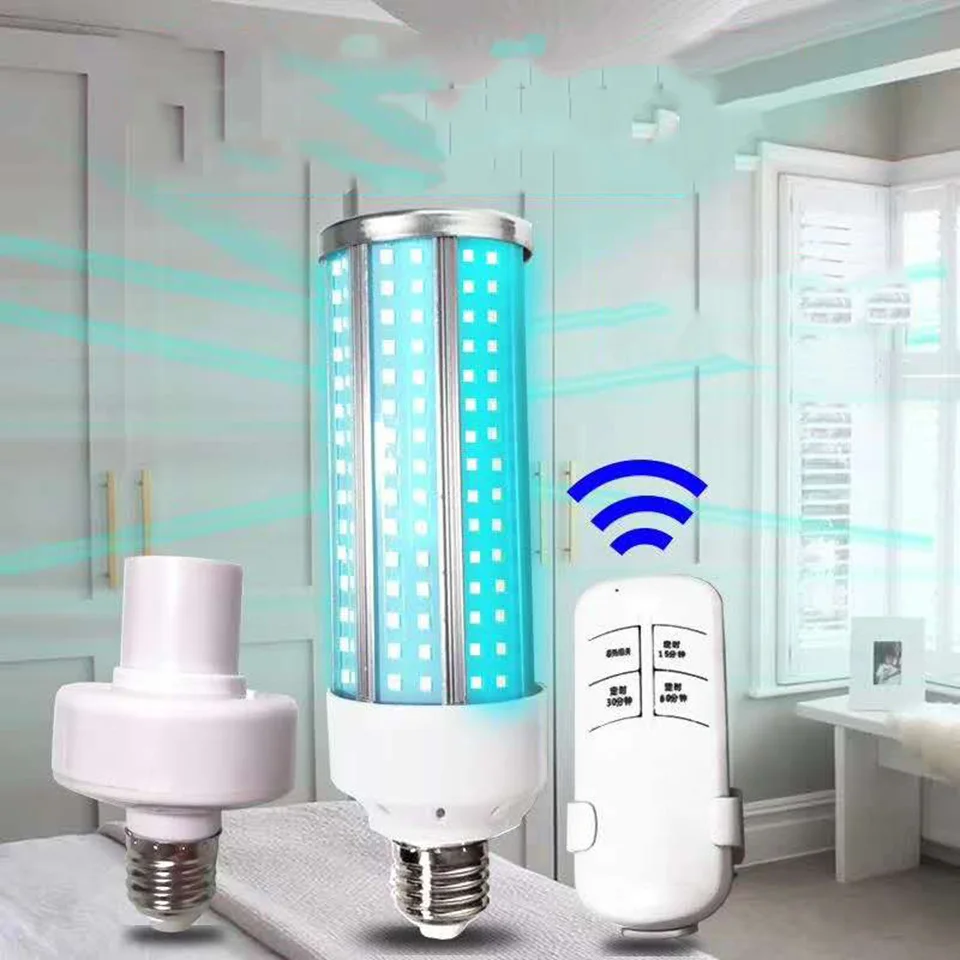 E27 60 Вт светодиодный уф бактерицидный светильник лампа стерилизатор убивающий