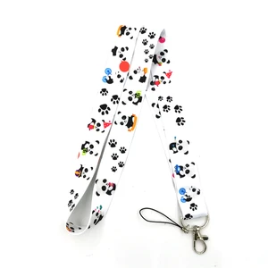 12Pcs/set Cartoon Panda Phone Lanyard for Keys Charm Neck Strap ID Card Badge Holder Keycord Webbing Ribbon Keychain Hang Rope 12Pcs/set Cartoon Panda Phone Lanyard for Keys Charm Neck Strap ID Card Badge Holder Keycord Webbing Ribbon Keychain Hang Rope