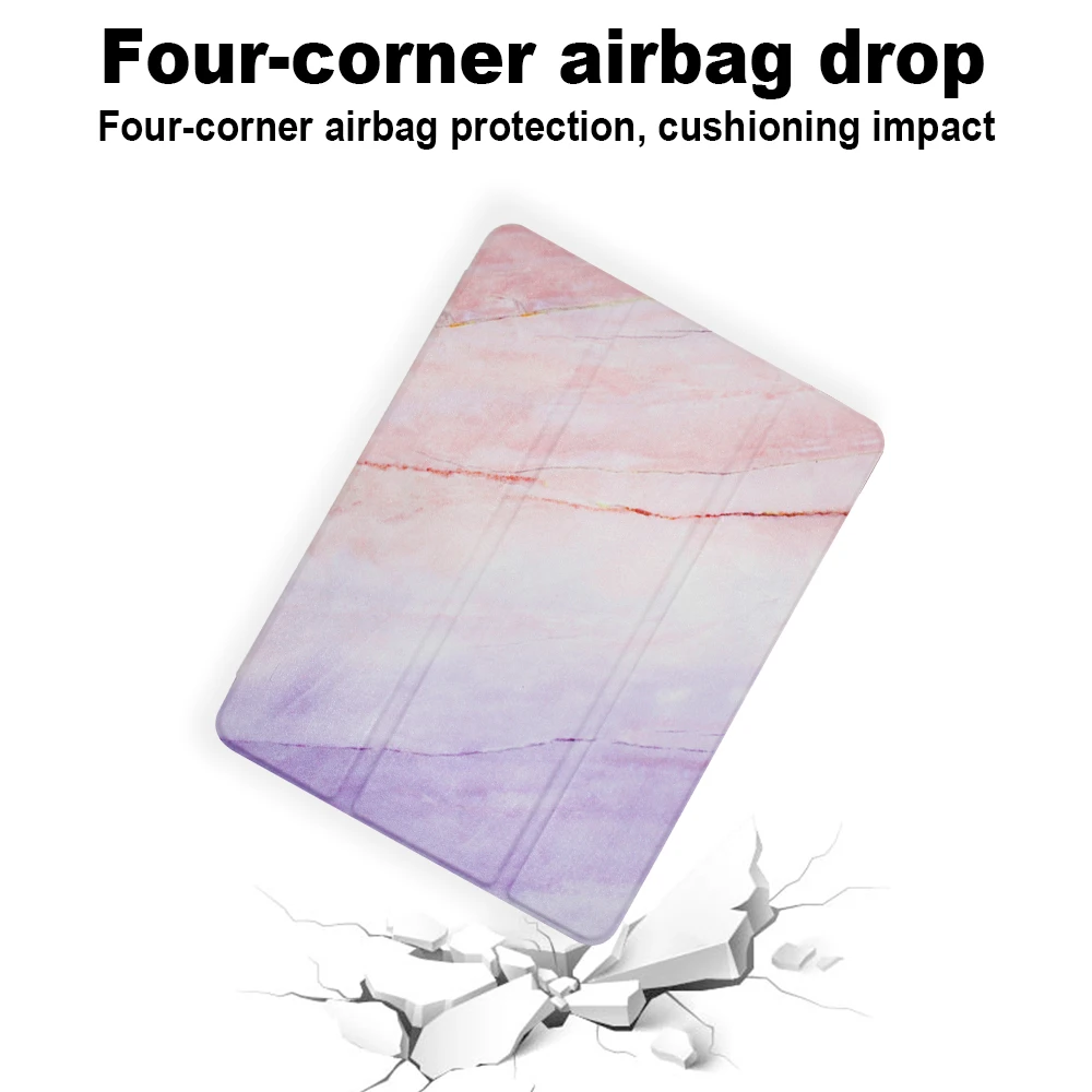 Чехол для iPad 7 2019 дюйма Ультратонкий силиконовый мягкий чехол Apple tablet 7-го