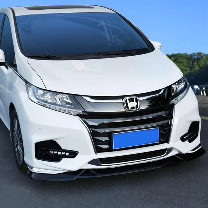 

CEYUSOT для 3 шт. переднего бампера Honda Odyssey автомобильный спойлер аксессуары для предотвращения столкновений из полиуретана разделитель отделка комплект кузова 2019 +