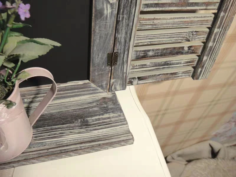 Американская сельская деревня все деревянные декоративные накладные окна