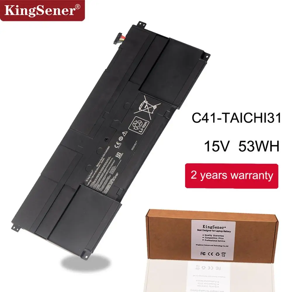 Новинка от KingSener Φ ультрабук TAICHI31 TAICHI 31 Series C41 15V 3535mAh/53WH|laptop battery|battery for asuslaptop battery asus |