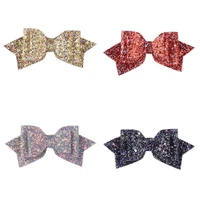 10pcslot glitter powder swallowtail bow for diy headdress hairpin hat jewelry accessories ribbon bowknot decoration