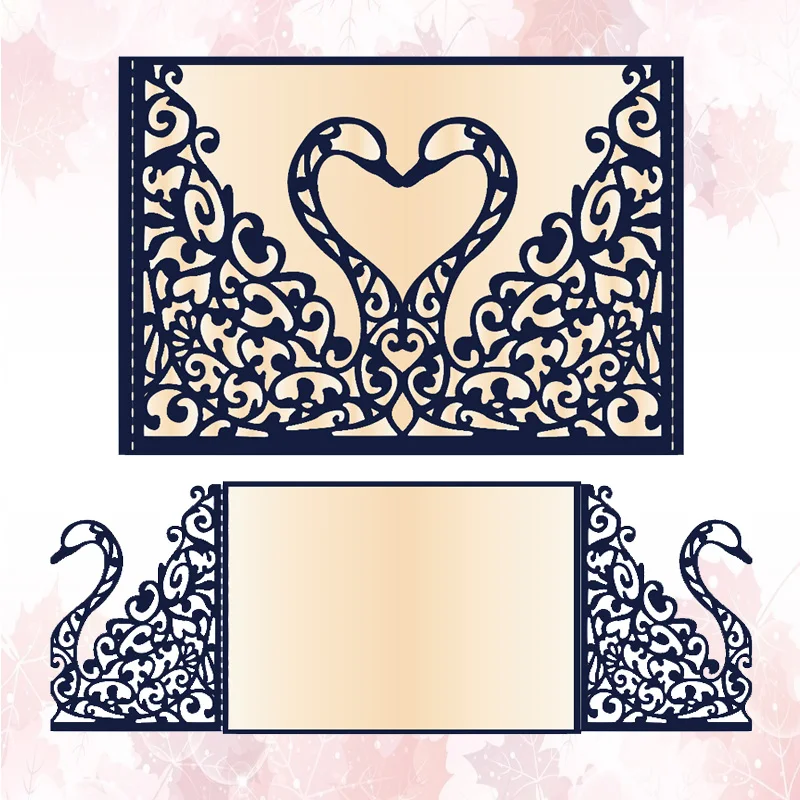 0 9 цифр металла резки штампы кружевная рамка фон Крафтовая окраска для