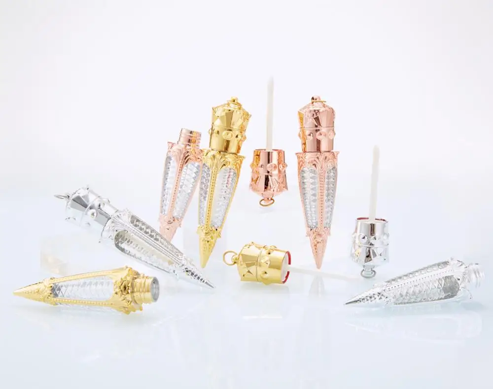 10/30/50 шт 5 мл пустая форма моркови блеск для губ трубка Сделай Сам розовое