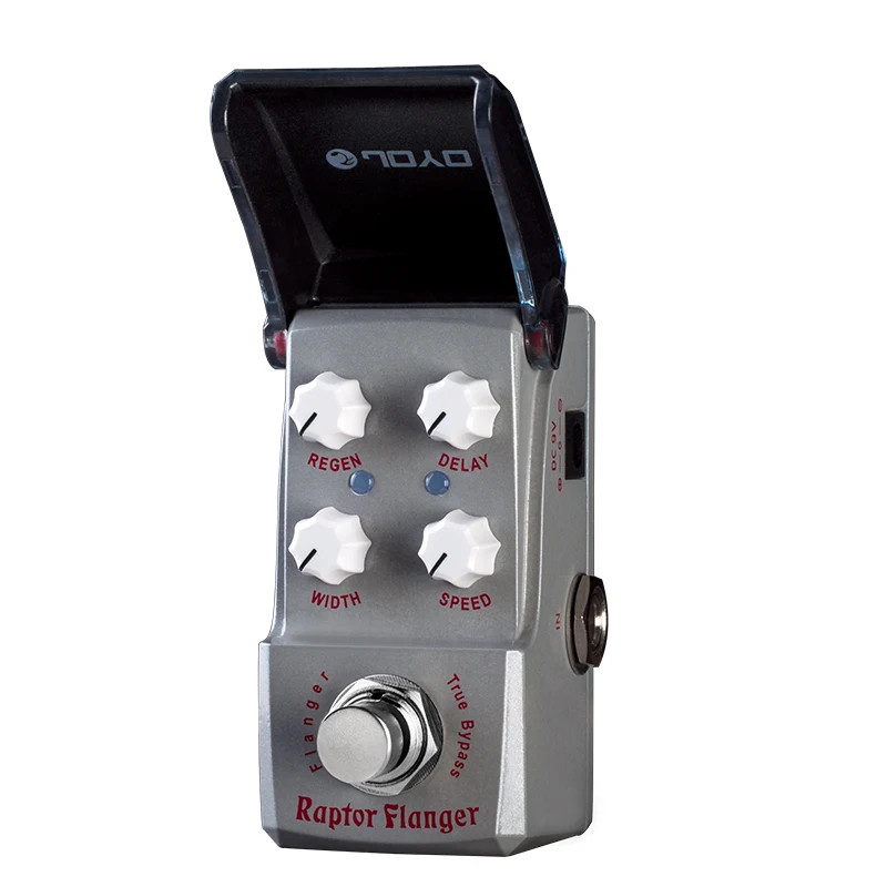 JOYO JF 327 педаль для гитарных эффектов/Raptor Flanger Ironman Мини ведро дизайн