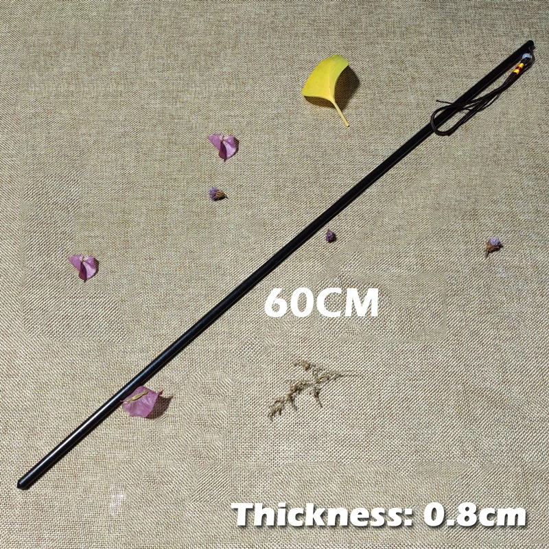 60 см складной Открытый EDC Эластичная Смола ротанговая лоза самообороны кнут