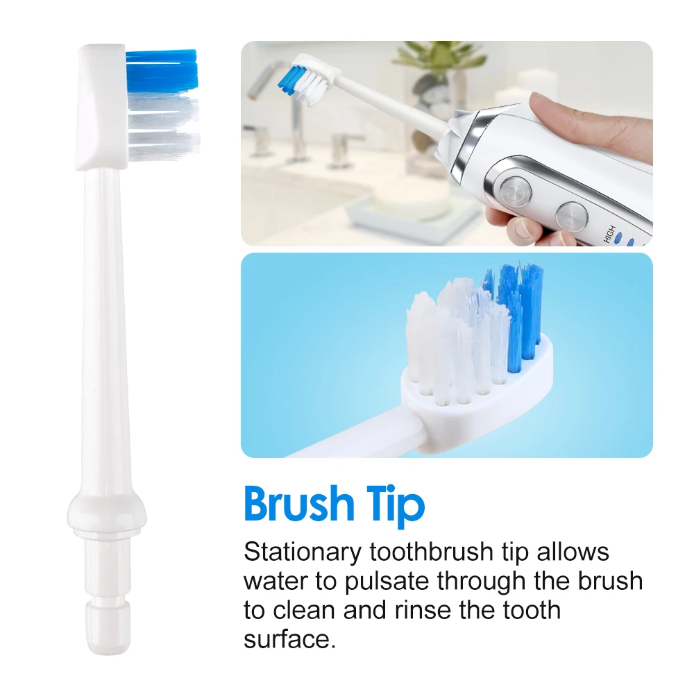 6x сменный переносная зубная Вода Flosser струи воды насадки для Ирригатор полости