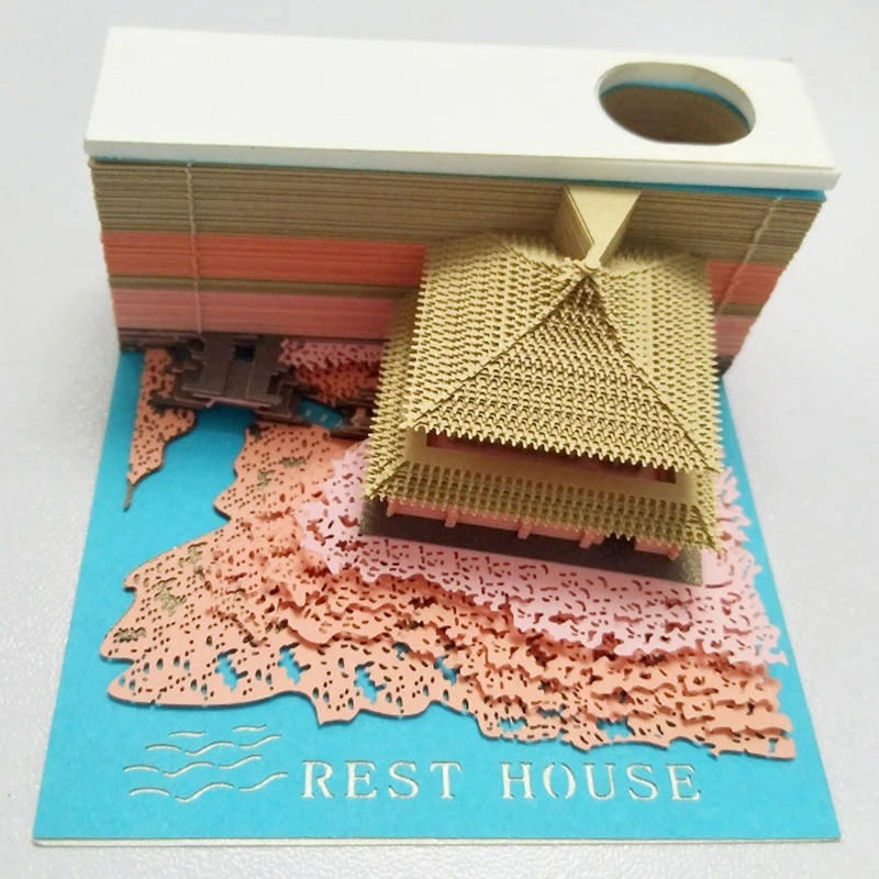 Diy Скрапбукинг блок 3D удобные наклейки бумага s карта ремесло японской креативной