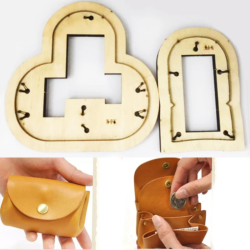 Япония стальное лезвие сделай сам не швейная заклепки Монета Сумка кожа Ремесло