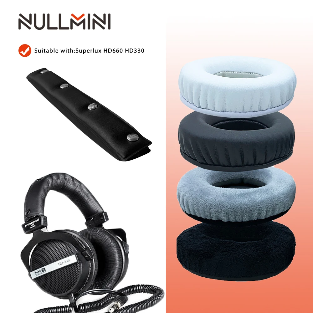 Сменные амбушюры NullMini для наушников Superlux HD660 HD330|Аксессуары наушников| |