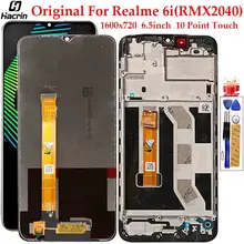 Original Display For Realme 6i RMX2040 LCD Display Touch Screen Digitizer Assembly Replacement Display For Realme 6i Screen Original Display For Realme 6i RMX2040 LCD Display Touch Screen Digitizer Assembly Replacement Display For Realme 6i Screen