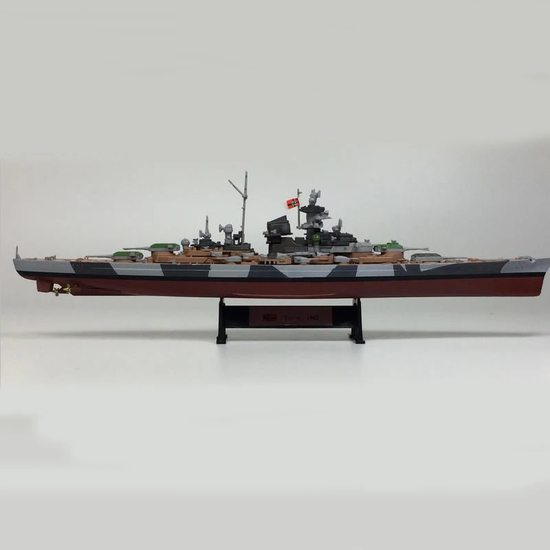 1/1000 WW2 немецкий боевой корабль тилпитз военная модель из сплава статическая