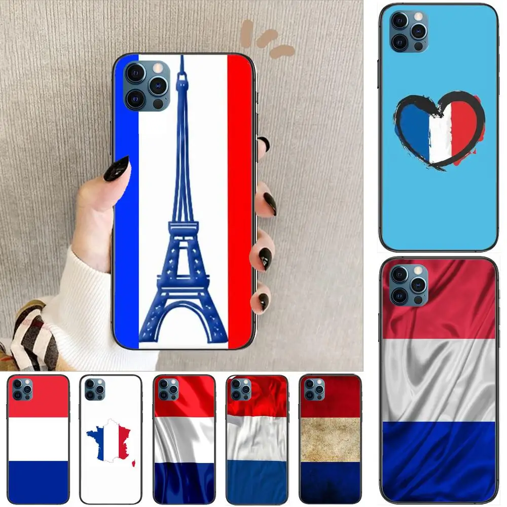

France national flag Phone Cases For iphone 12 Pro Max case 11Pro Max 8PLUS 7PLUS 6S iphone XR X XS mini mobile cell funda