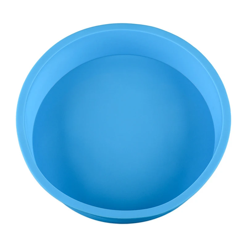 Силиконовая форма круглой формы для торта 6/8/9 дюймов мусса мороженого шоколада