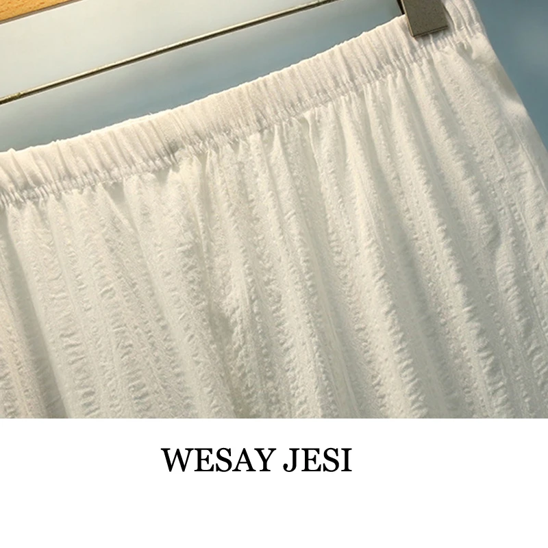 

WESAY JESI Women's Pajamas Sleepwear 2pcs Suits Princess Cotton Pajamas Sets V-Neck Ruffle & Lace Decoration Nightgown Homewear